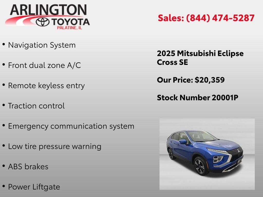2025 Mitsubishi Eclipse Cross SE