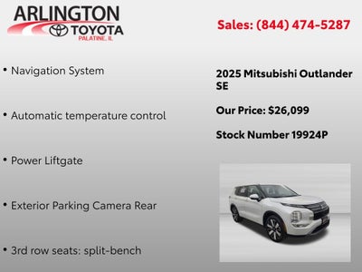 2025 Mitsubishi Outlander SE