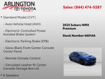 2025 Subaru WRX Premium