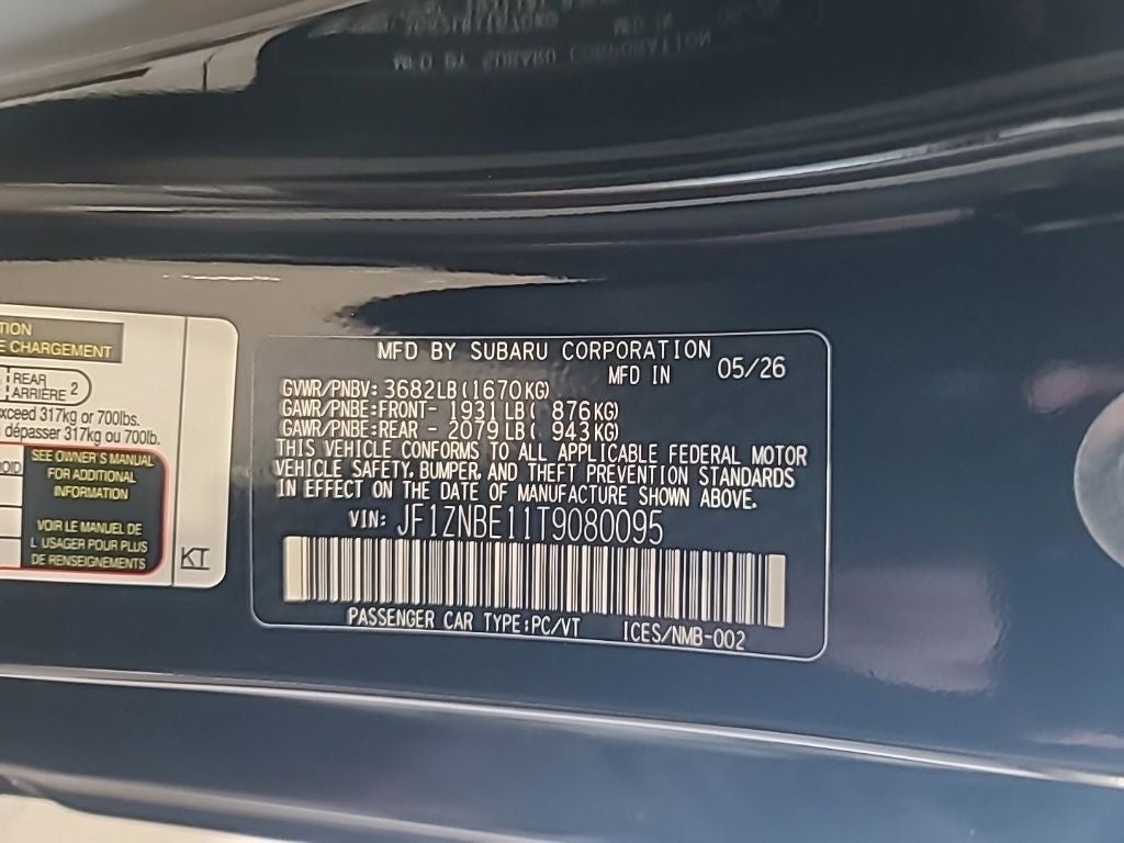 2026 Toyota GR86 GR86 Premium