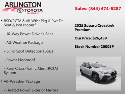 2025 Subaru Crosstrek Premium
