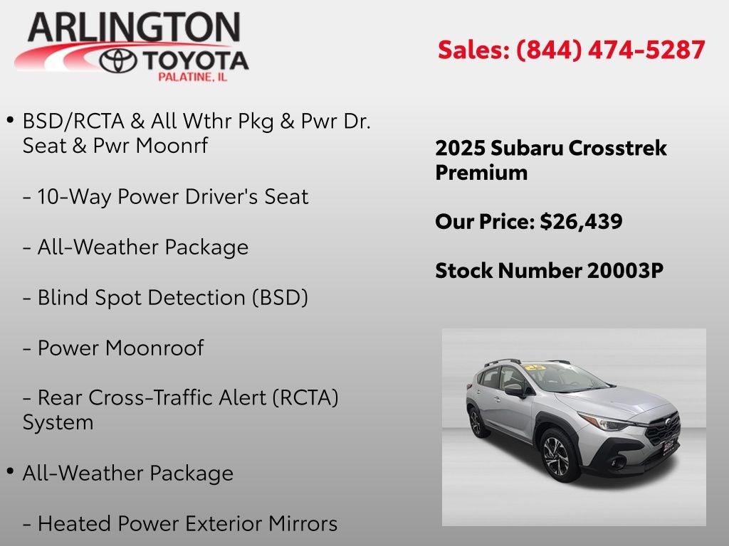 2025 Subaru Crosstrek Premium