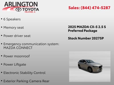 2025 Mazda Mazda CX-5 2.5 S Preferred Package