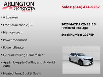 2025 Mazda Mazda CX-5 2.5 S Preferred Package