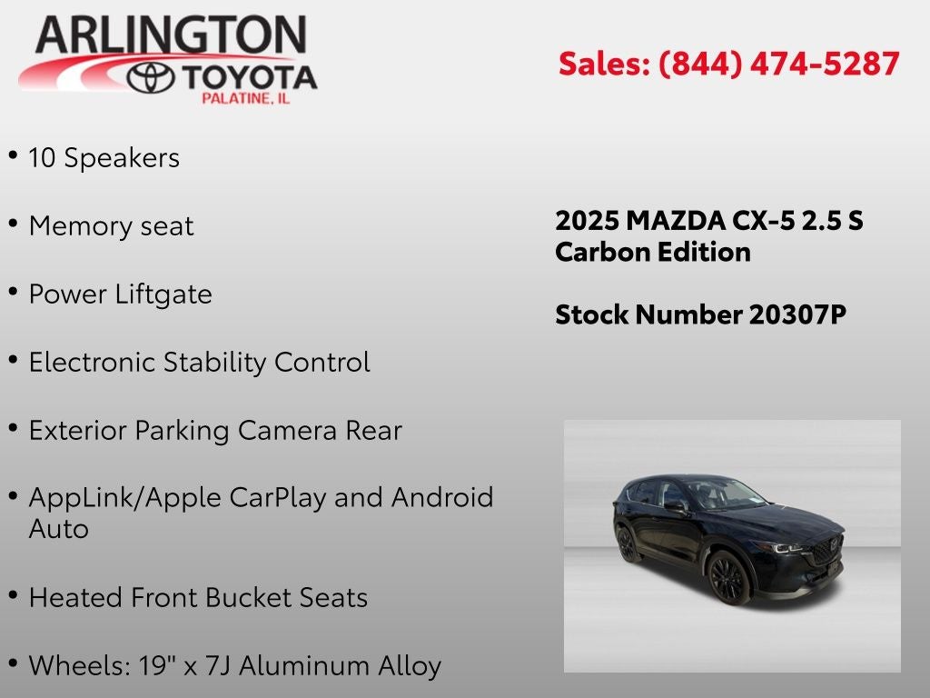 2025 Mazda Mazda CX-5 2.5 S Carbon Edition