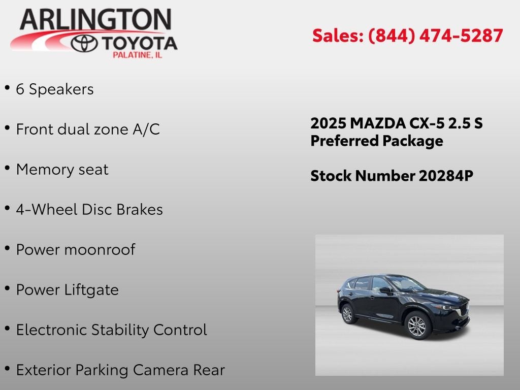 2025 Mazda Mazda CX-5 2.5 S Preferred Package