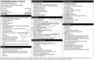 2024 Mazda Mazda CX-90 3.3 Turbo S