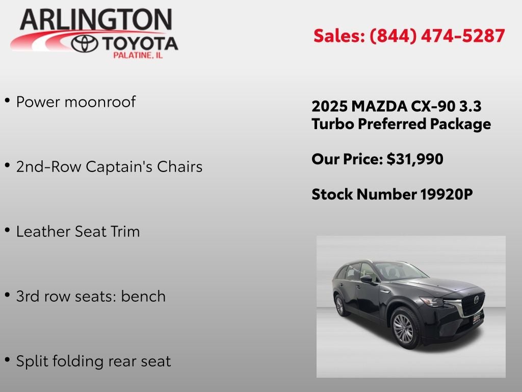 2025 Mazda Mazda CX-90 3.3 Turbo Preferred