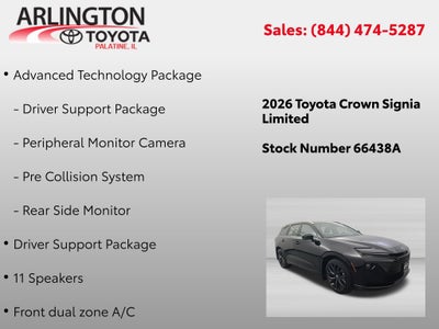 2026 Toyota Crown Signia Limited