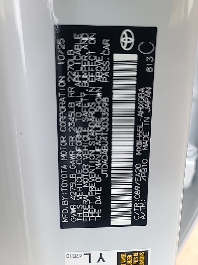2026 Toyota Prius XLE AWD
