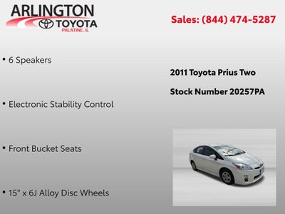 2011 Toyota PRIUS Two