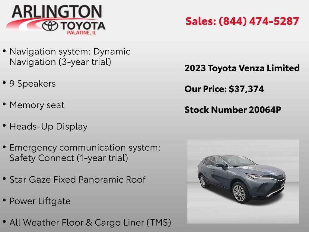 2023 Toyota Venza Limited