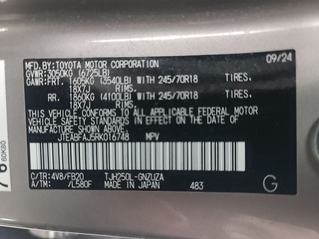 2024 Toyota LANDCRUISER 1958 1958