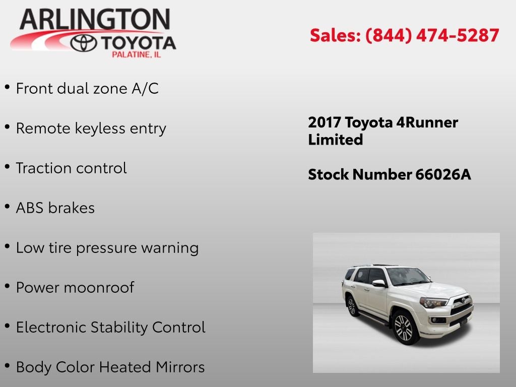 2017 Toyota 4Runner Limited