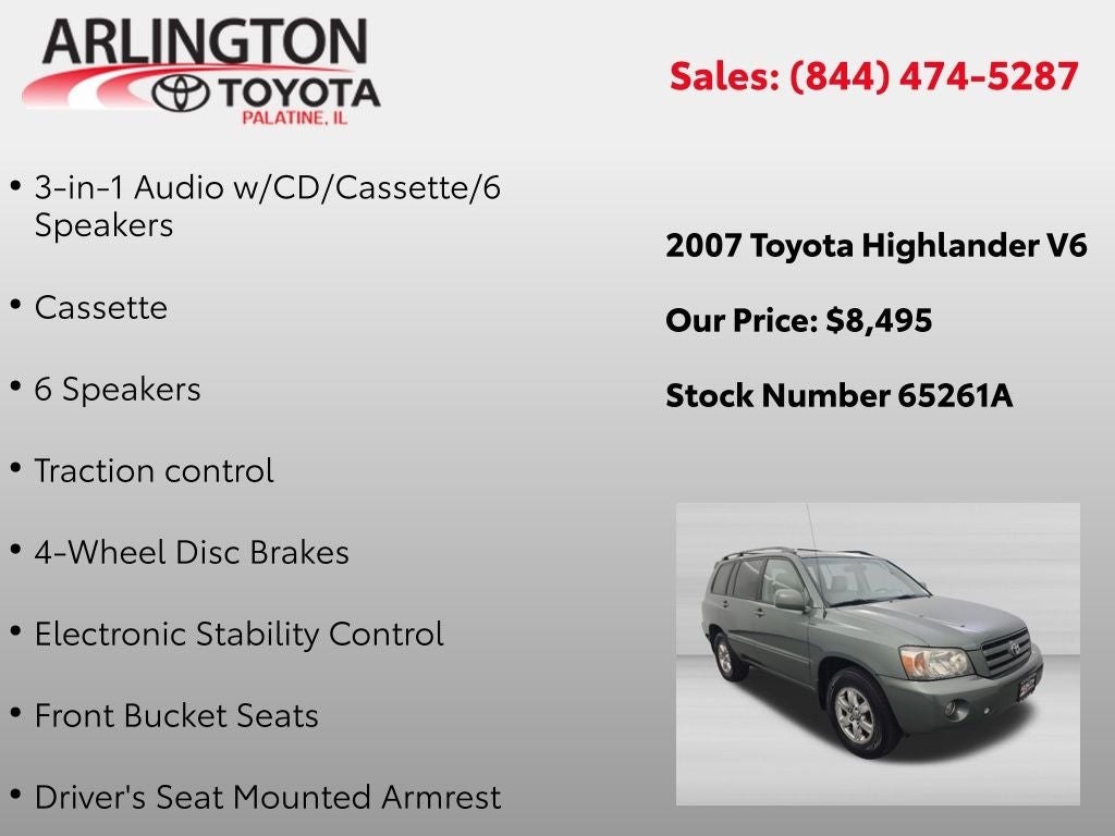 2007 Toyota HIGHLANDER V6