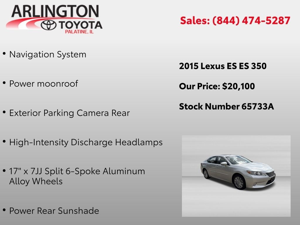 2015 Lexus ES 350