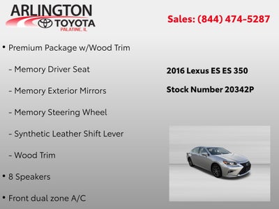2016 Lexus ES 350