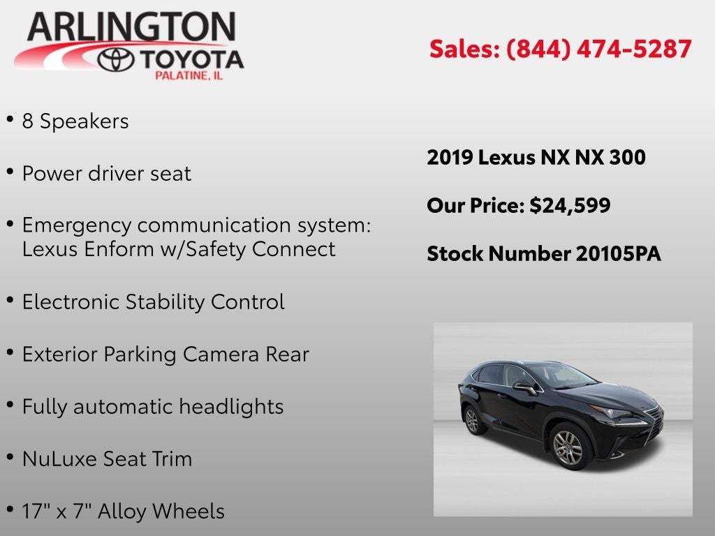 2019 Lexus NX 300 Base