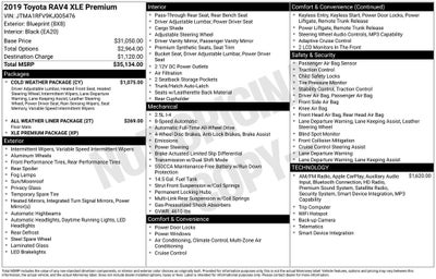2019 Toyota RAV4 XLE Premium