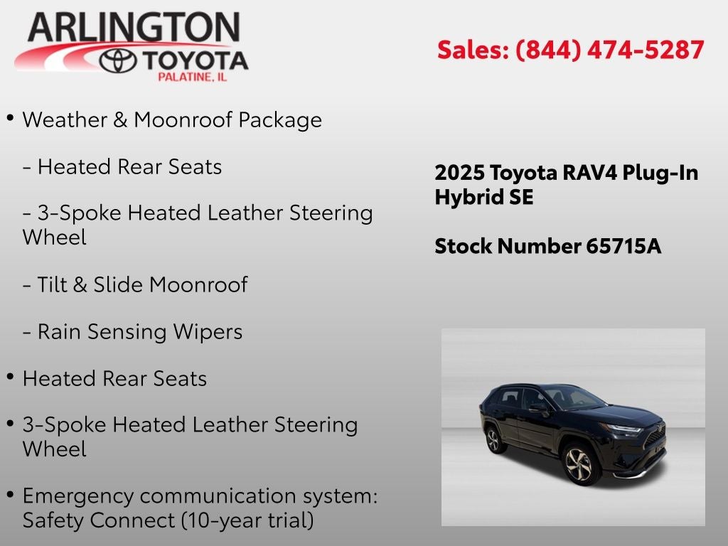 2025 Toyota RAV4 Plug-in Hybrid SE