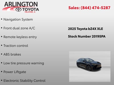 2025 Toyota bZ4X XLE