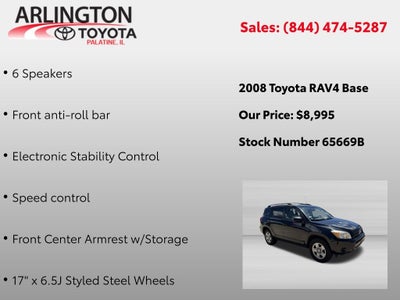 2008 Toyota RAV4 Base