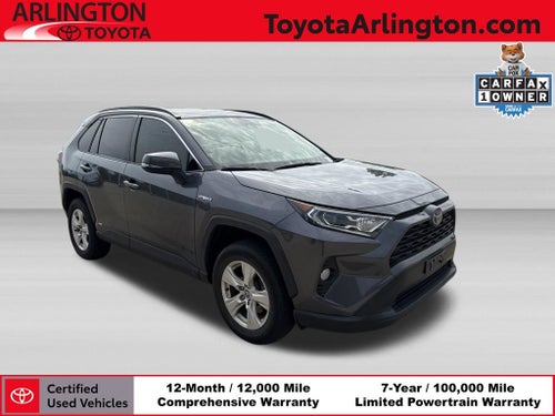 2021 Toyota RAV4 Hybrid XLE