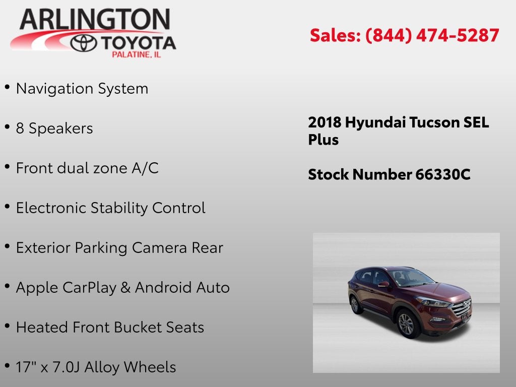 2018 Hyundai Tucson SEL Plus