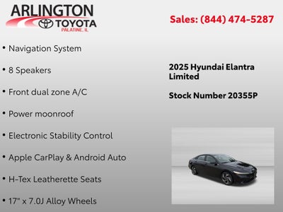2025 Hyundai Elantra Limited