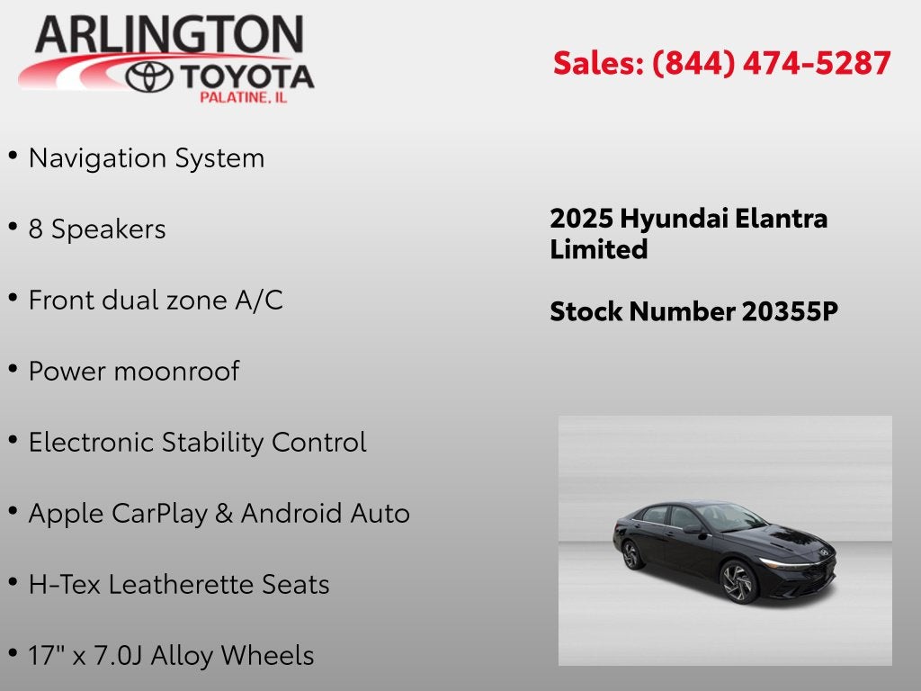 2025 Hyundai Elantra Limited