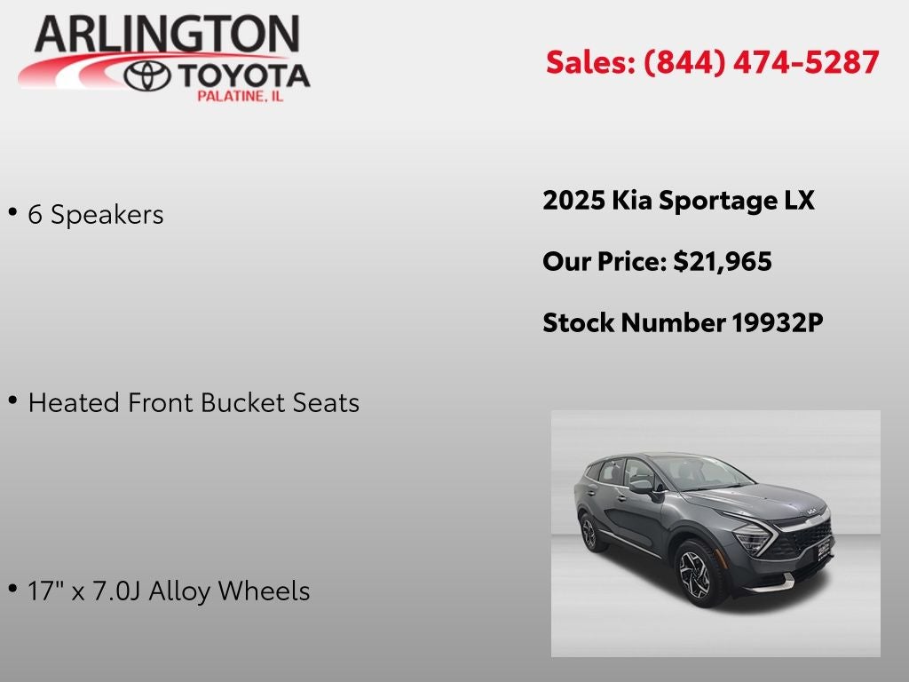 2025 Kia Sportage LX