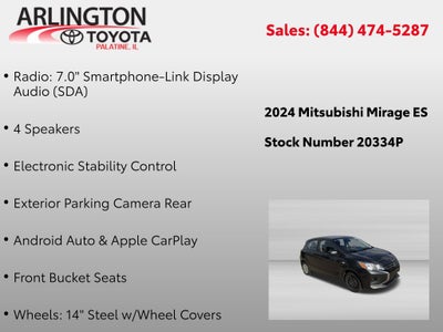 2024 Mitsubishi Mirage ES