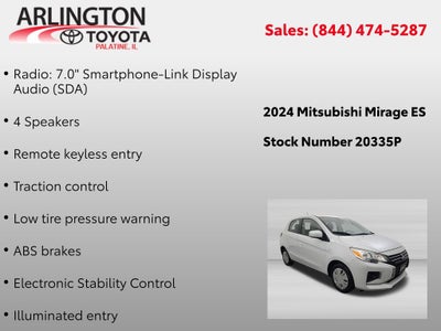 2024 Mitsubishi Mirage ES