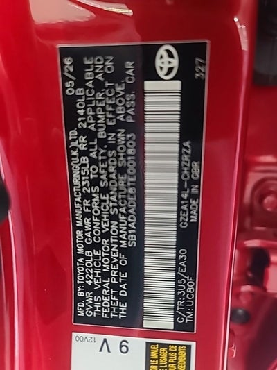 2026 Toyota GR Corolla GR Corolla Premium Plus