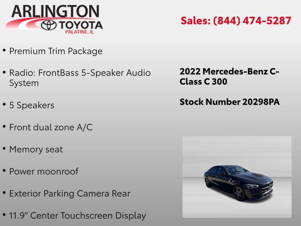 2022 Mercedes-Benz C-Class C 300 4MATIC®