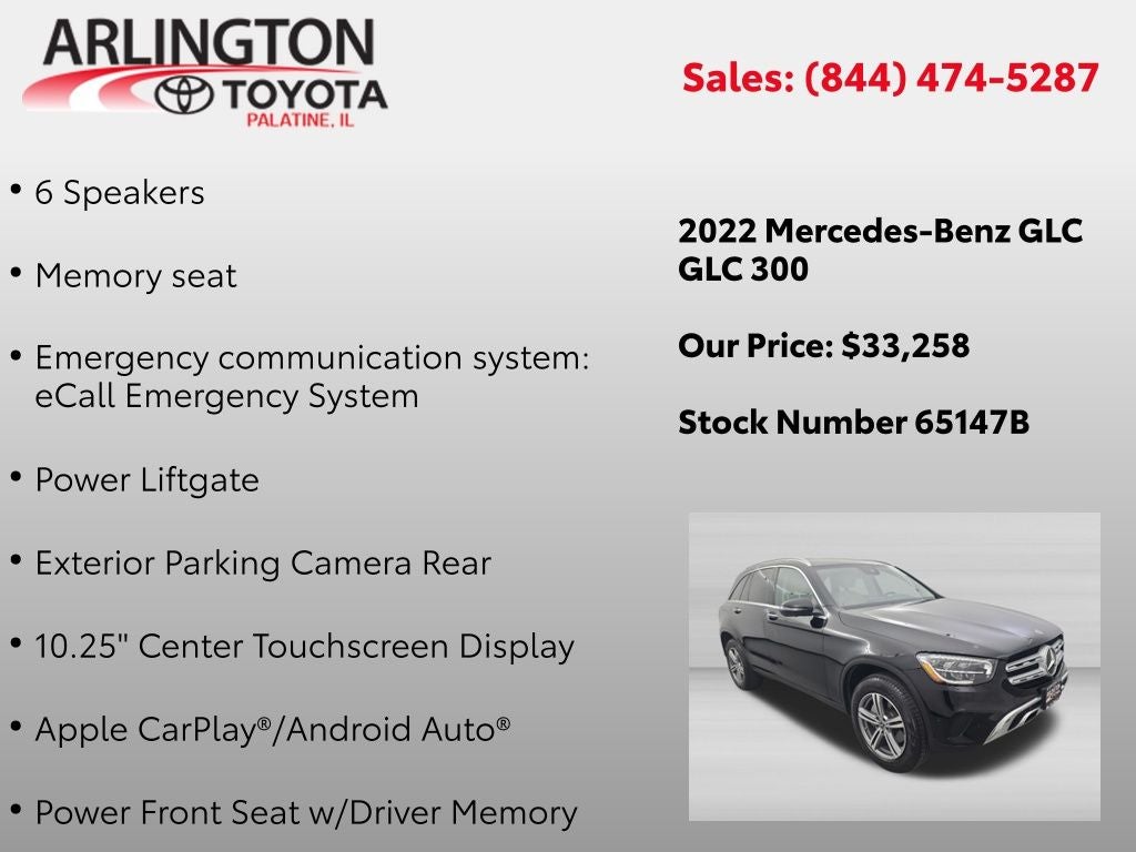 2022 Mercedes-Benz GLC-Class GLC 300 4MATIC®