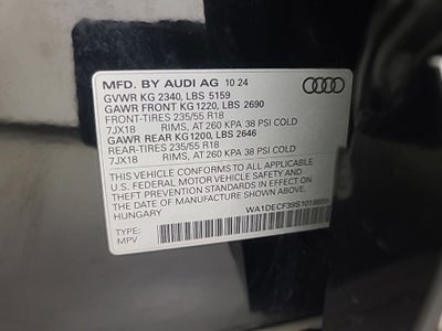 2025 Audi Q3 Premium S Line quattro