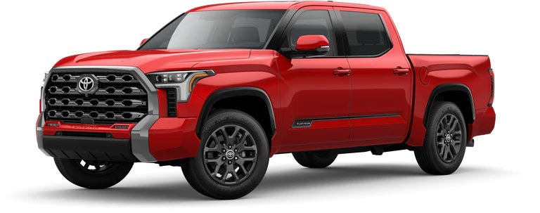 2022 Toyota Tundra in Platinum Supersonic Red | Arlington Toyota in Palatine IL