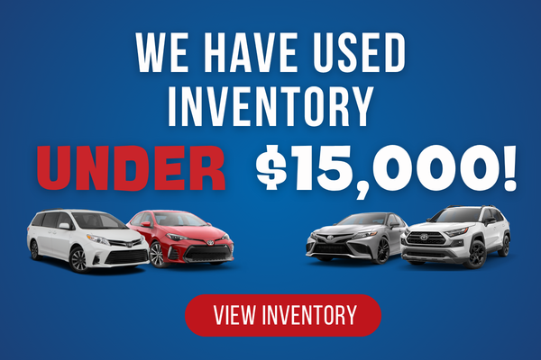 Used Inventory under $15K