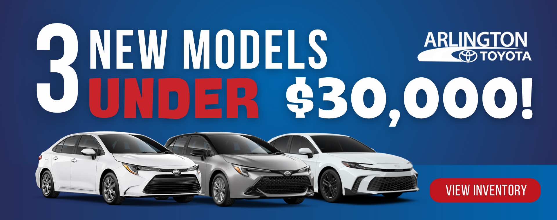 New Vehicles Under $30K