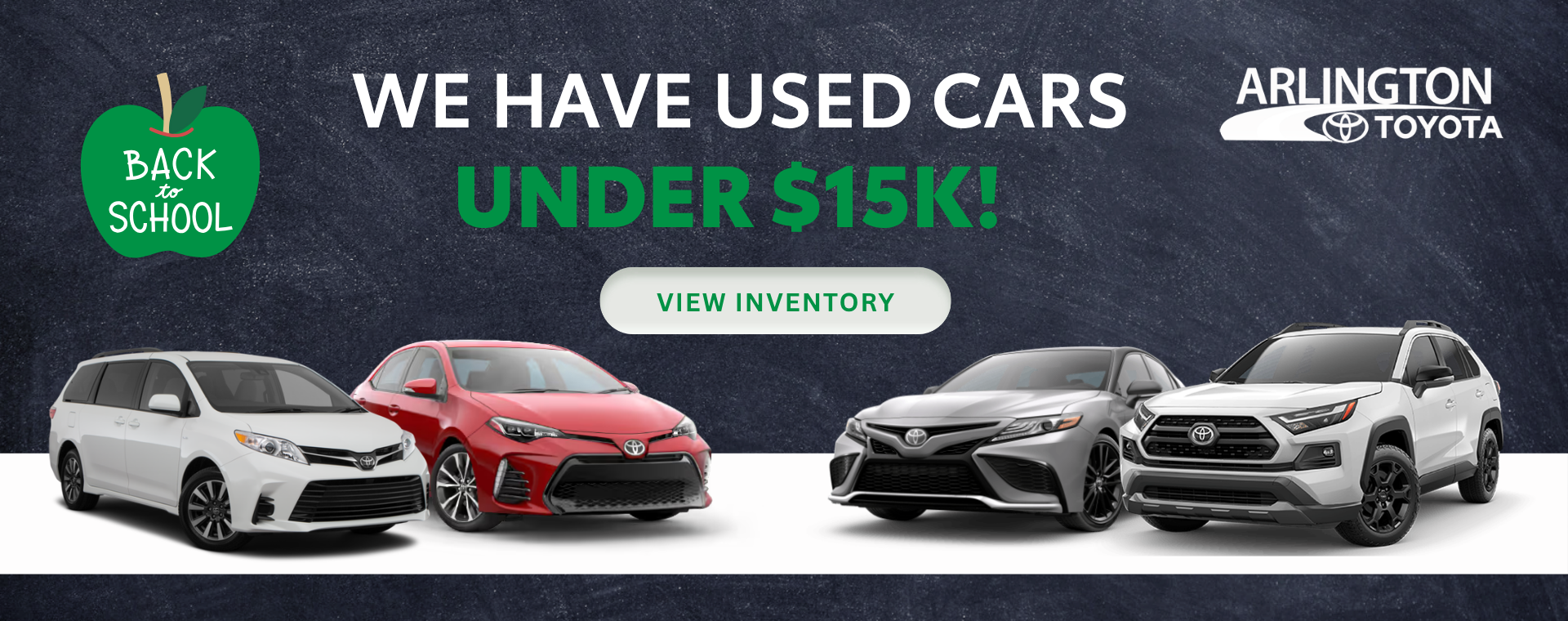 Used Cars Under $15,000